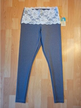 Muladhara lace waistband leggings